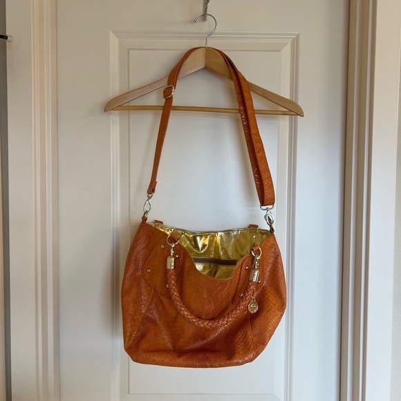 Orange Designer Women's Bag - Picture 1 of 7